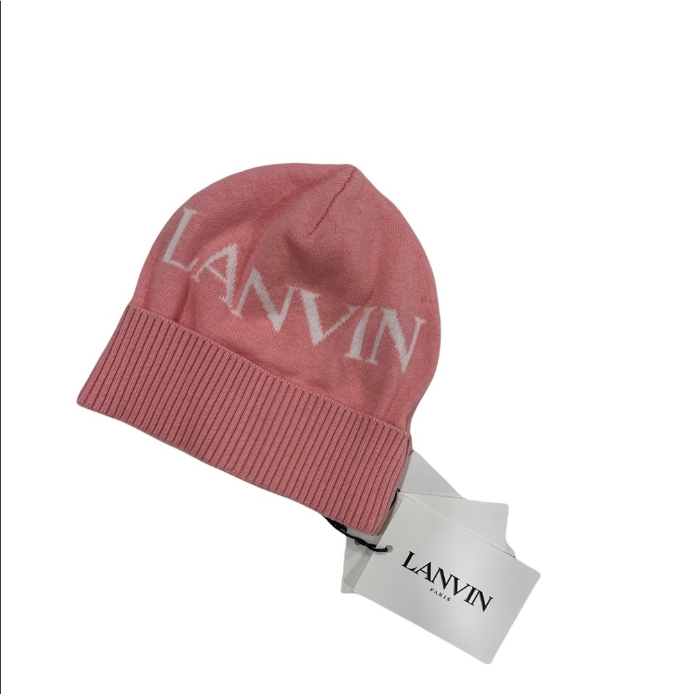 Pink Lanvin Beanie